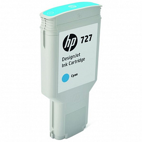 Картридж HP 727 (cyan), 300 мл