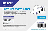 Бумага Epson Premium Matte Label 102мм x 76мм